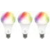 Smart Home LED-lampor, RGB, E27, A60, 3-pack