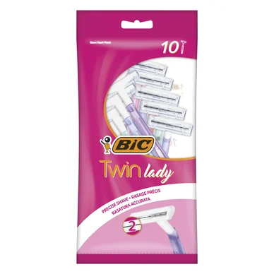 Bic BIC Twin Lady Engangsskraber, 10 stk. 3086127500941 Modsvarer: N/A