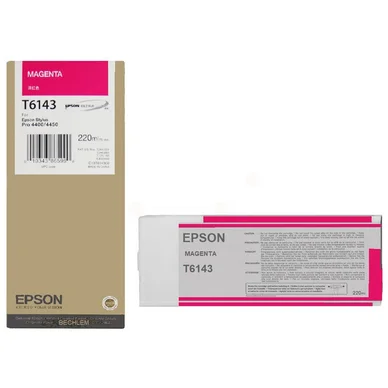 Epson Epson T6143 Blækpatron Magenta T6143 Modsvarer: N/A billede