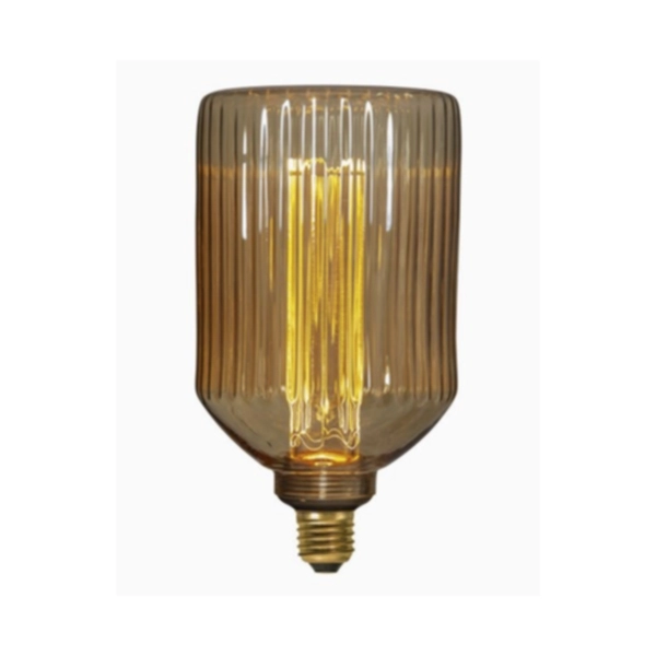 Bärnstensfärgad E27 lampa 1W 1800K