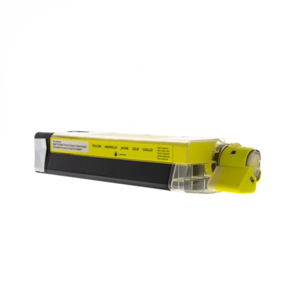 WL Tonerkassett, erstatter Oki 42127454, gul, 5.000 sider O5250Y Tilsvarer: 42127454