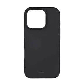 Mobilskal med Silikonkänsla MagSeries Svart - iPhone 16 Pro