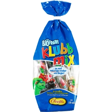 Cloetta alt Cloetta Björnar Klubbmix påse, 200g