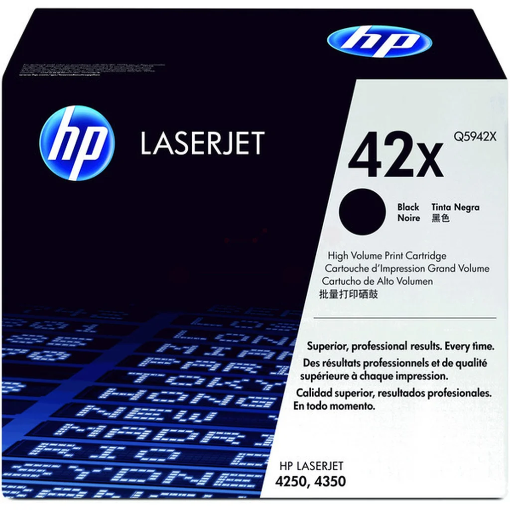 HP 42X Tonerkassett svart, 20.000 sidor