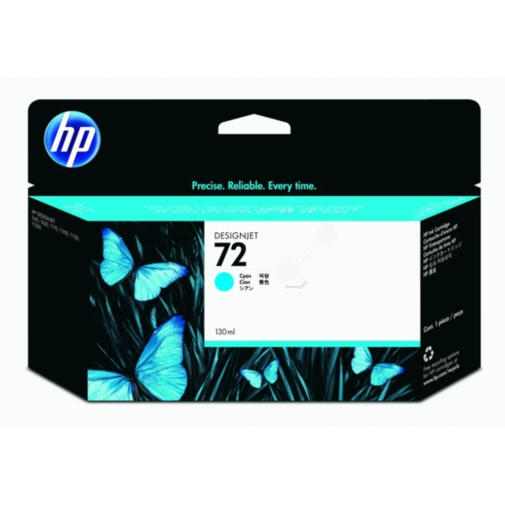 HP 72 Bläckpatron Cyan