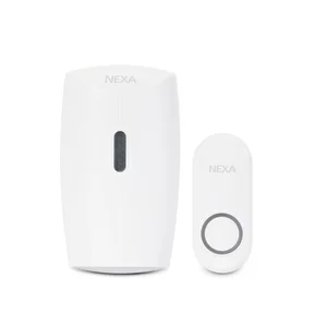 Nexa Trådlös dörrklocka Plug-in MLR-1923/SET Vit