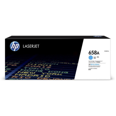 HP alt HP 658A Toner cyaan