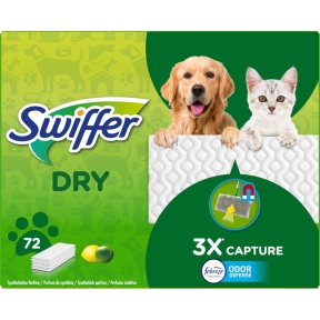 Swiffer Sweeper Pet Rengöringsdukar refill 72-pack