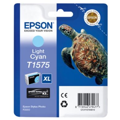 Epson Epson T1575 Mustepatruuna vaalea cyan, EPSON