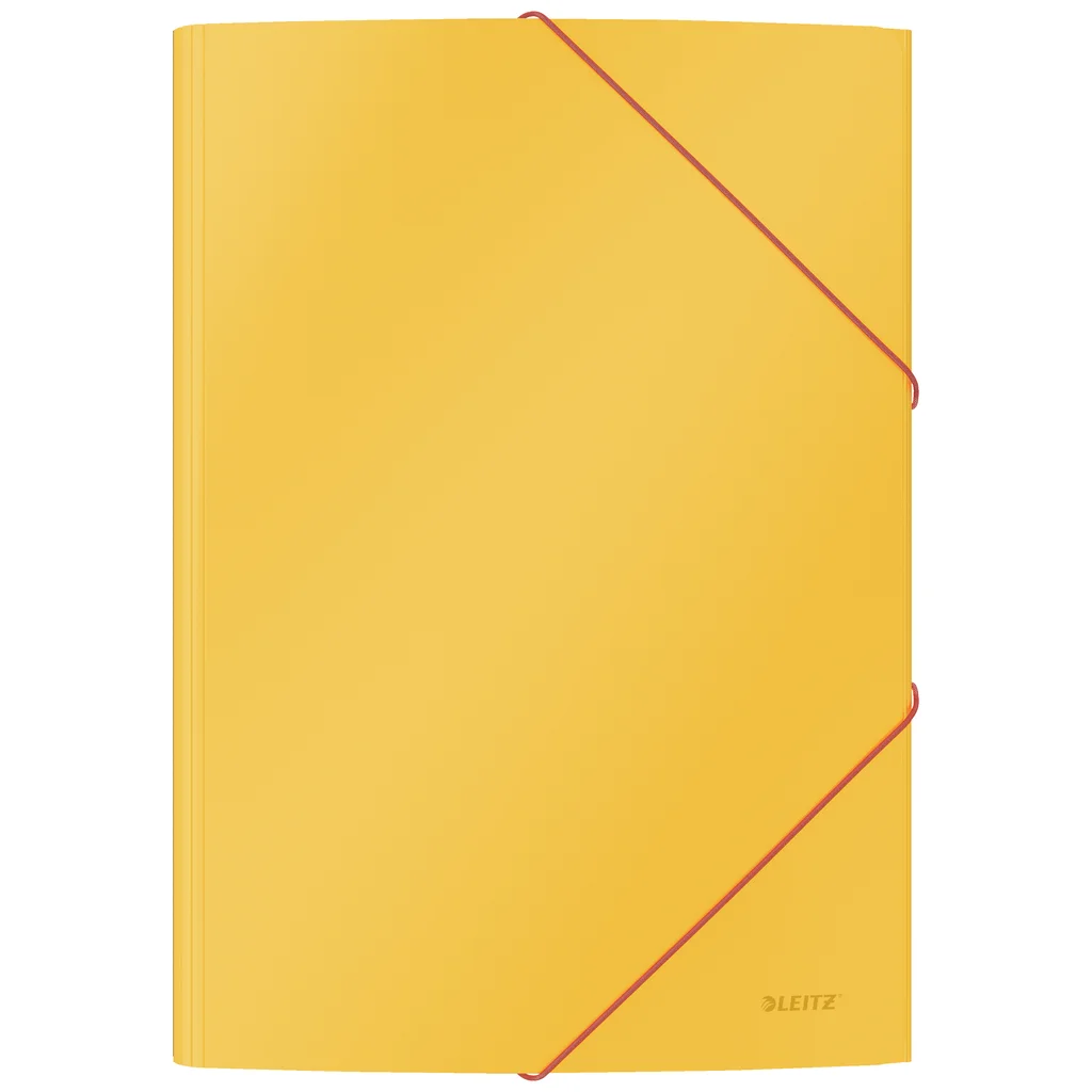 Leitz Cosy 3-klaffmapp Kart. Gul