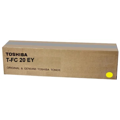 TOSHIBA TOSHIBA T-FC 20 EY Tonerkassette Gul 6AJ00000070 Modsvarer: N/A