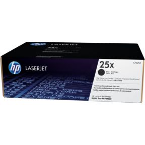 HP 25X Tonerkassette sort