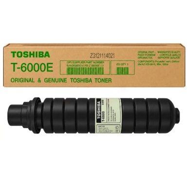 TOSHIBA TOSHIBA T-6000 E Tonerkassette sort 6AK00000016 Modsvarer: N/A