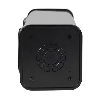 Streetz Transparent Bluetooth-högtalare med TWS och LED, 10W