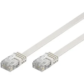 U/UTP Cat6 patchkabel, flat, 5m, 250MHz