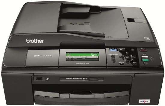 BROTHER BROTHER DCP J715 W – bläckpatroner och papper