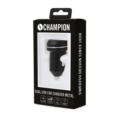 Champion alt Champion Dual USB-laturi 12/24V 4.8 (A)