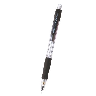 PILOT alt Stiftpenna PILOT SuperGrip 0,5mm svart, 12 st