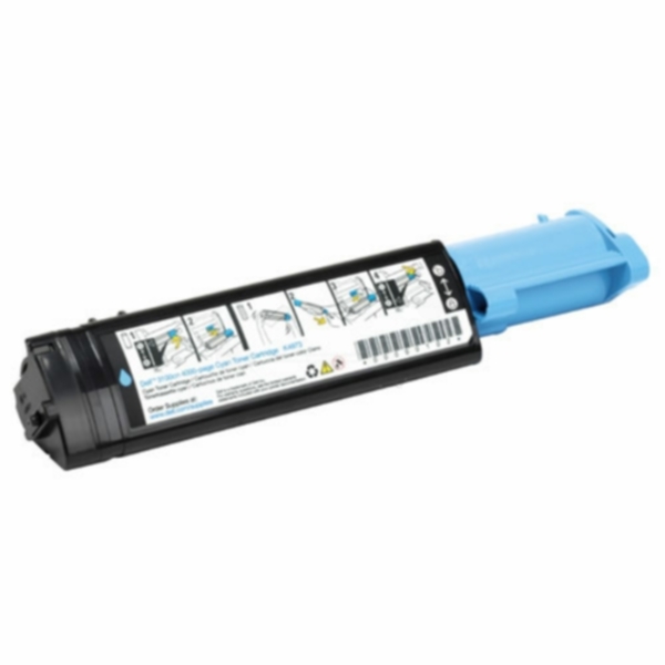 Dell Tonerkassett cyan 2.000 sider (T6412) T6412 Tilsvarer: N/A