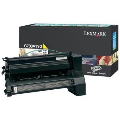 LEXMARK alt Tonerkassett gul 6.000 sider return