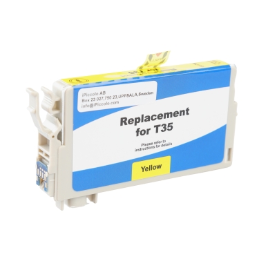 WL Inktcartridge, vervangt Epson 35 geel 0T3584 Replace: T3584