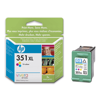 HP 351XL Bläckpatron 3-färg, 580 sidor HP 351XL Bläckpatron 3-färg, 580 sidor