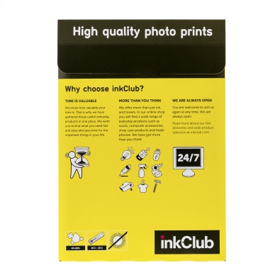 inkClub alt Fotopapir Superior, blankt, A4, 10 ark, 315g