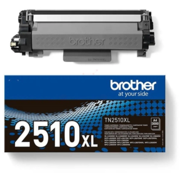 Bilde av Brother Brother Tn-2510xl Tonerkassett Svart Tn2510xl Tilsvarer: N/a