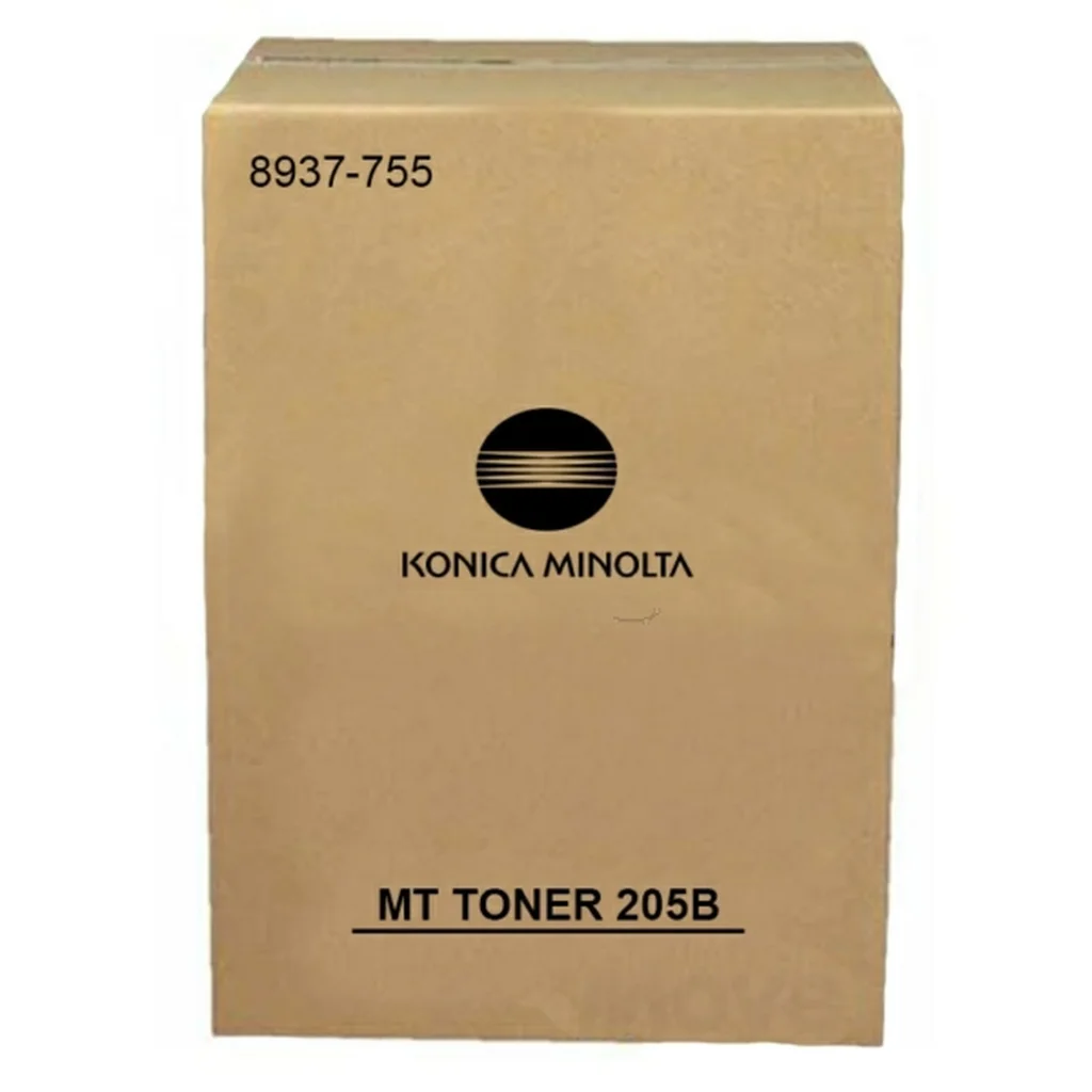 Konica Minolta 205 B Tonerkassett Svart