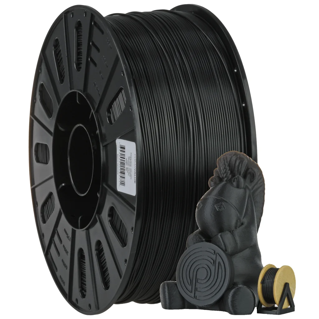 PrimaValue ABS - 1,75mm -2,5kg - Svart