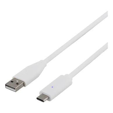 DELTACO DELTACO USB-C 2m Valkoinen USBC-1011 Vastaa: N/A