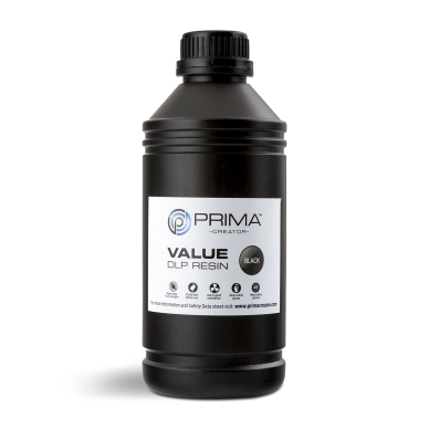 Prima alt PrimaCreator Value DLP / UV Resin 1000 ml musta