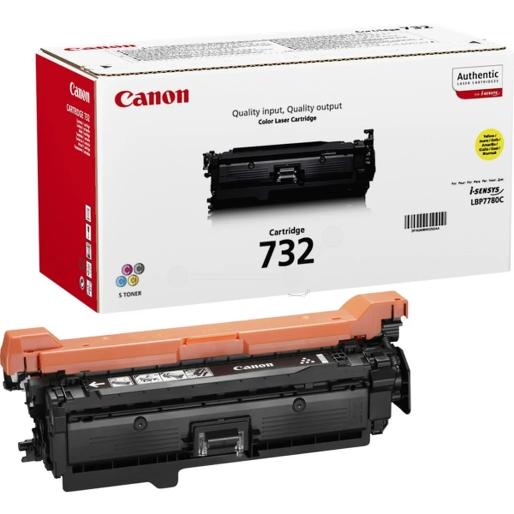 Canon 732Y Tonerkassett Gul