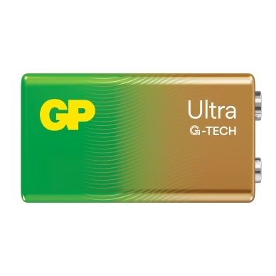 GP BATTERIES alt GP Ultra Alkaline 9V-batteri, 6LF22/1604AU
