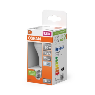 OSRAM LED Normaali 60 Matta 8W 840 E27 4058075430693 Vastaa: N/A