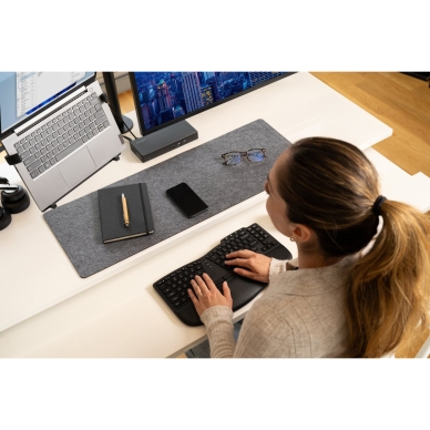Kensington Pro Fit Ergo KB675 EQ Trådlöst tangentbord, svart