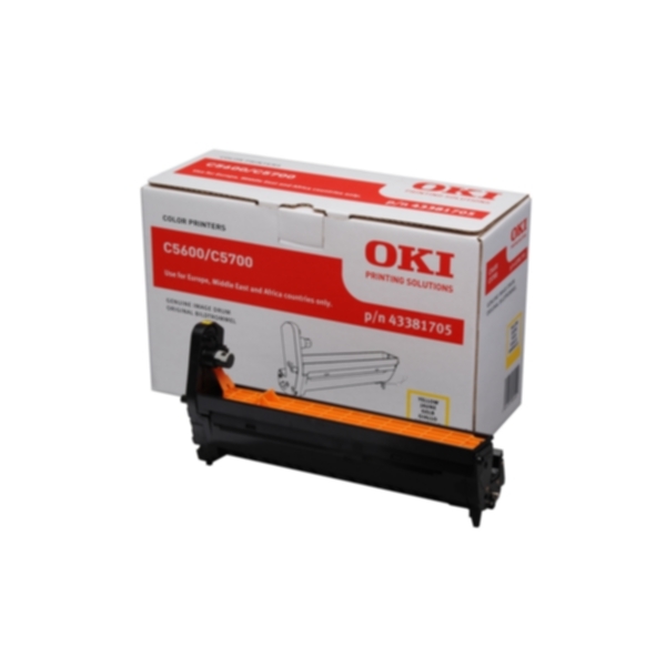 OKI Valse gul 43381705 Tilsvarer: N/A