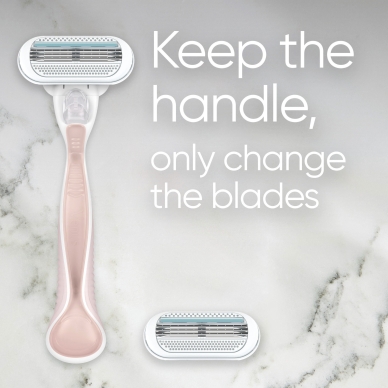 Gillette Venus Smooth Sensitive Rakhyvel + 2 rakblad