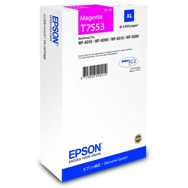 Epson Epson fa Blækpatron Magenta T7553 Modsvarer: N/A billede