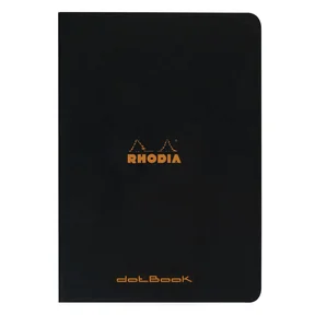 Rhodia Classic stapl black A4 dot