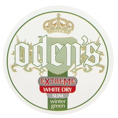 Odens Snus alt Odens Extreme Wintergreen Slim White Dry