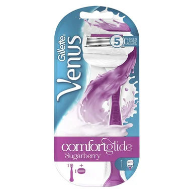 Gillette Gillette Venus Comfortglide Sugarberry Barberskraber 7702018451241 Modsvarer: N/A