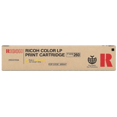 Ricoh Tonerkassette gul 888447 Modsvarer: N/A