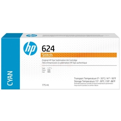 HP HP 624 Druckerpatrone Cyan passend für: Stitch S 300