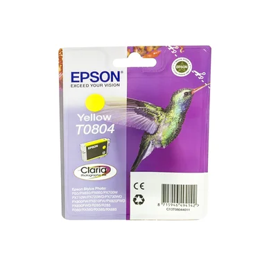 Epson Epson T0804 Mustepatruuna Keltainen T0804 Vastaa: N/A