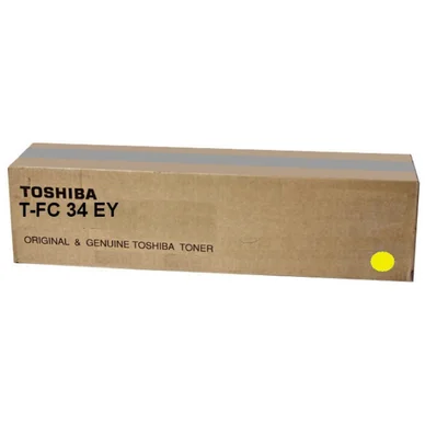 TOSHIBA TOSHIBA T-FC 34 EY Tonerkassette Gul 6A000001525 Modsvarer: N/A billede