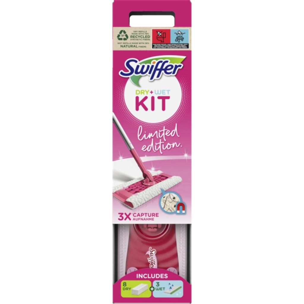 Swiffer Swiffer Sweeper Starter Kit mopp Pink Andre rengjøringsprodukter,Rengjøringsutstyr