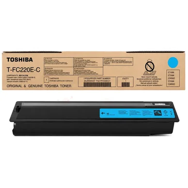 TOSHIBA Toshiba T-FC 220 E Tonerkassette Cyan 6AJ00000231 Modsvarer: N/A