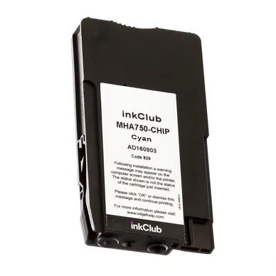 Blækpatron, erstatter HP 951XL, cyan, 1500 sider