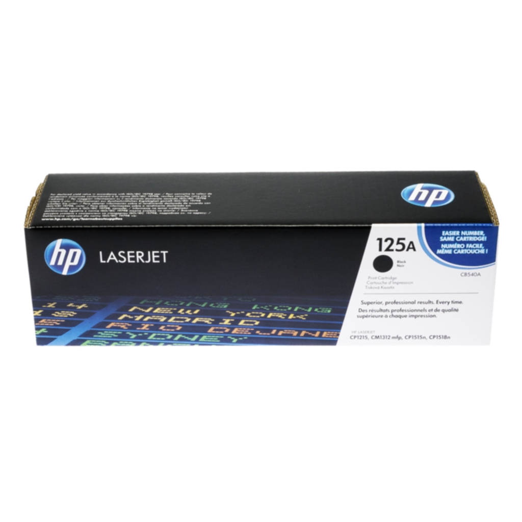 HP HP 125A Tonerkassett Svart CB540A Tilsvarer: N/A